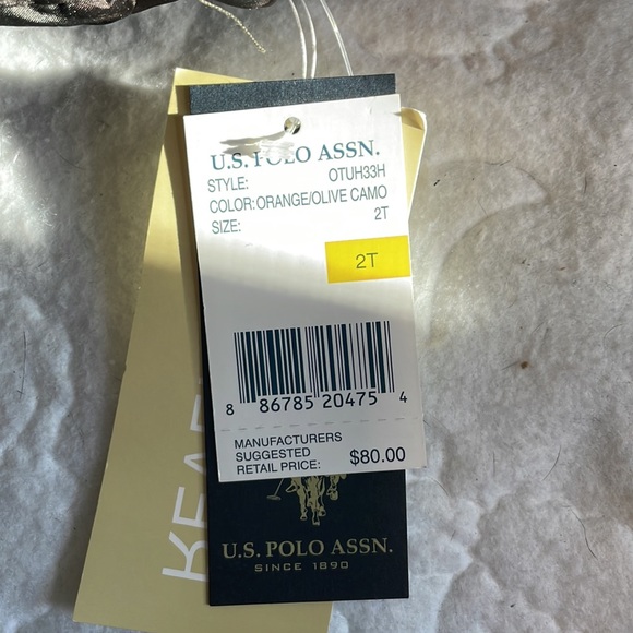 US Polo Association reversible puffer jacket New with tags 2 Toddler - Picture 6 of 6